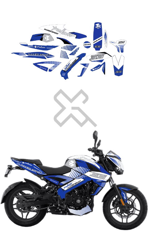 Pulsar NS 200 Naked Sport Edition | Pulsar NS 200 Full Body Sticker
